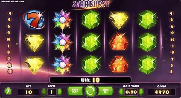 Oplev Starburst Online Casino En Stjernespækket Spiloplevelse
